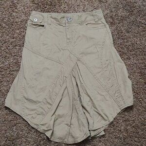 Smart Set Size 7 Midi Khaki Skirt